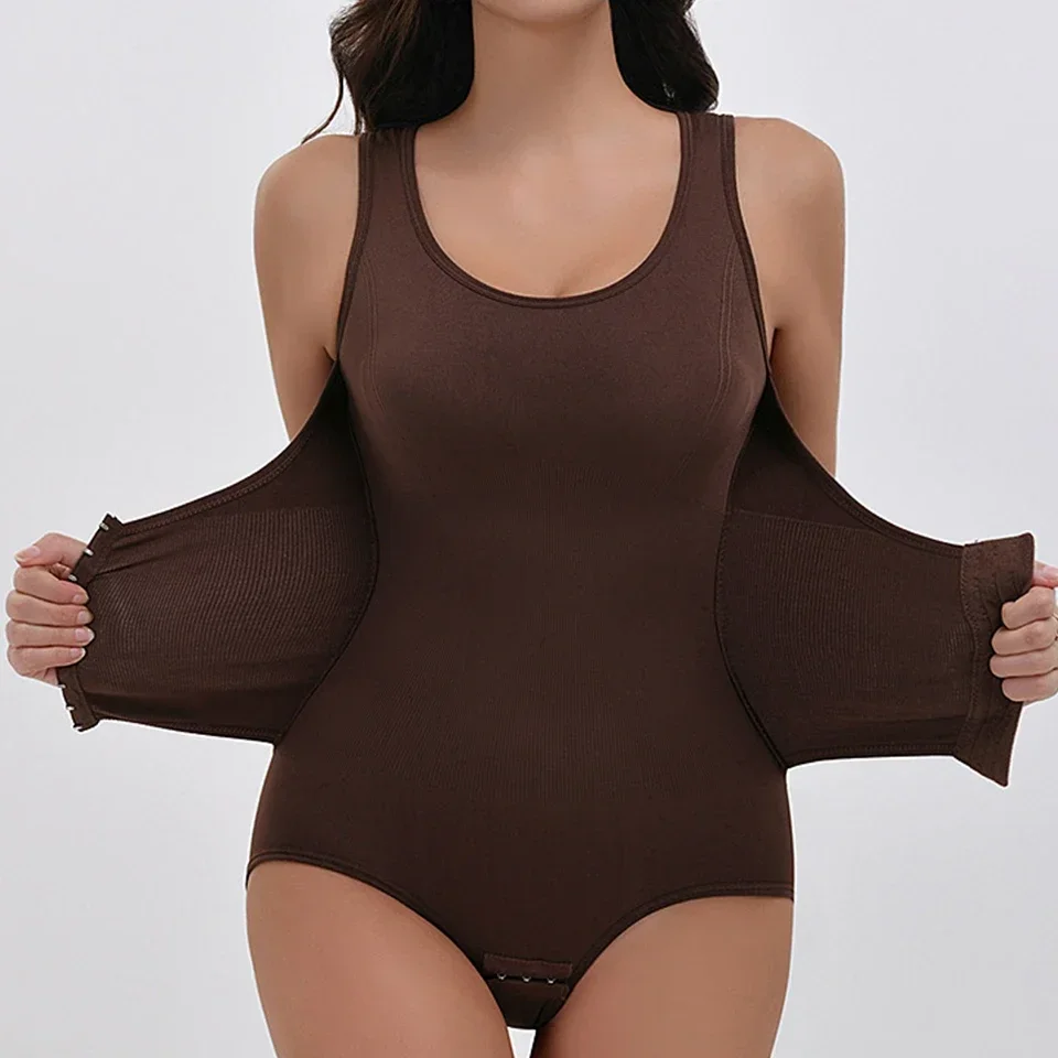 Shapewear Bodysuit Firm - 2026 신형 지퍼 벨트 여성용 바디슈트