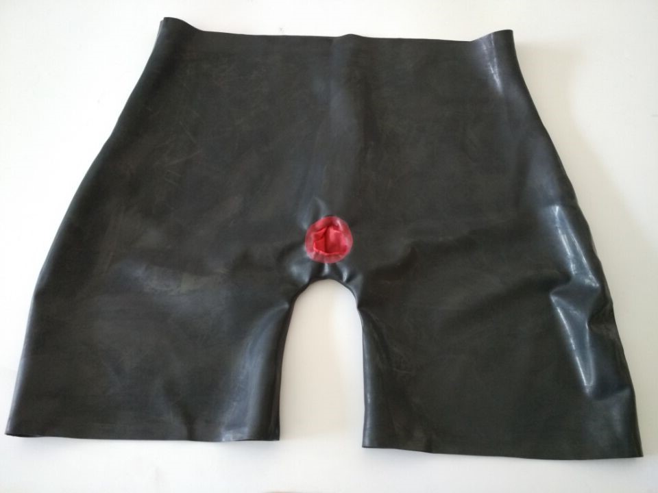 Boyshort Underwear - 수제 남성 라텍스 고무 페티쉬 반바지