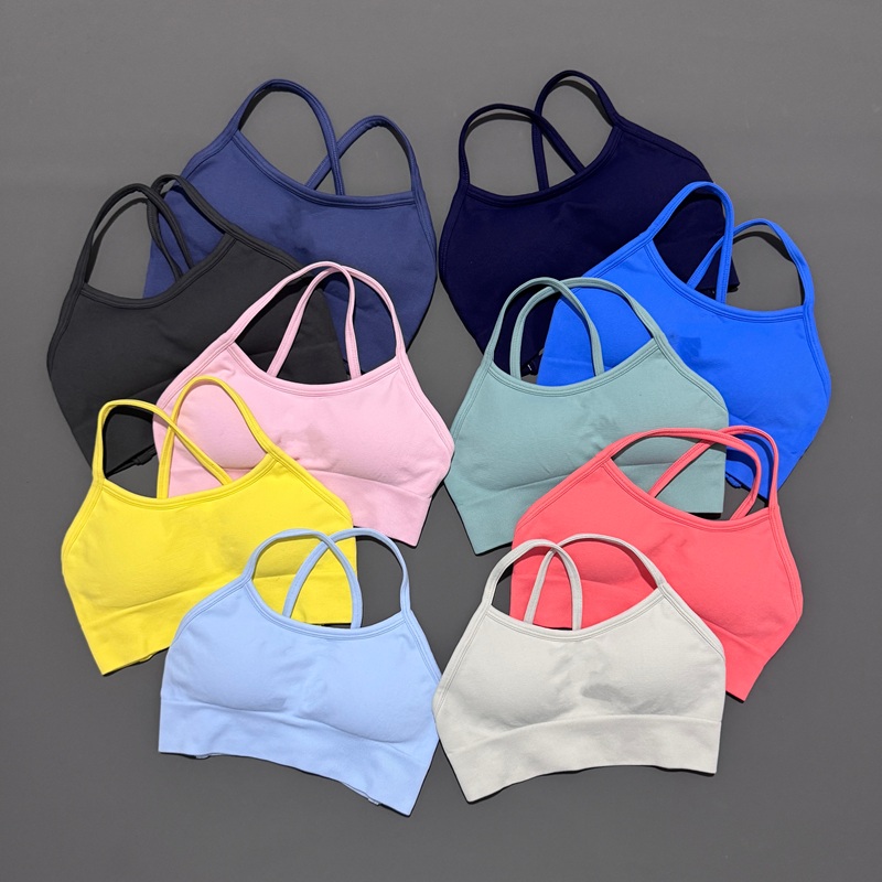 Sports Bra High Impact - 히스텔로 백리스 스포츠 브라 여성용 심리스