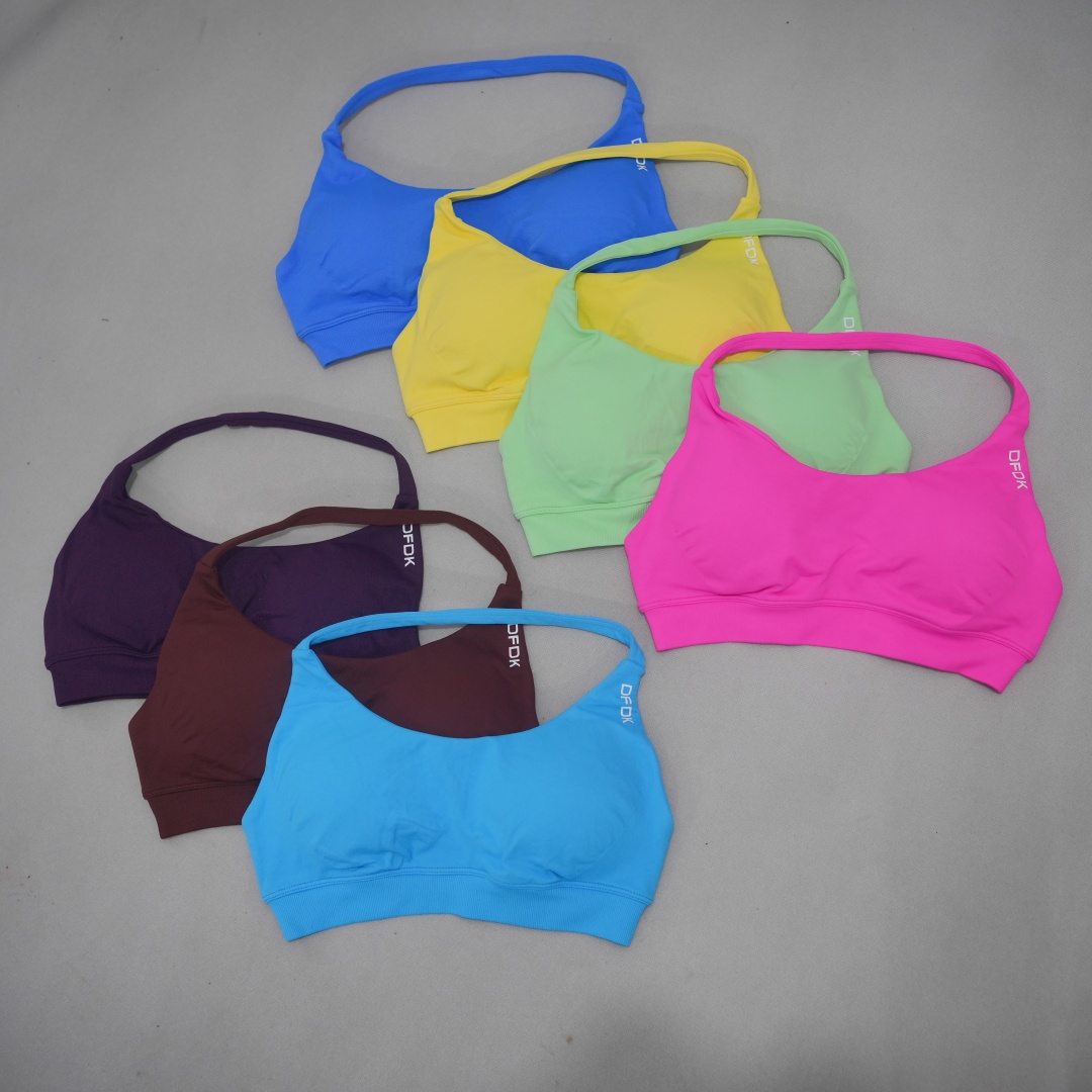 Push Up Bra Padded - DFDK 여성용 심리스 스포츠 브라 하이