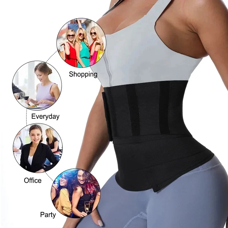 1/2개입 붕대 랩 트리머 벨트 허리 트레이너 바디 쉐 - Shapewear Bodysuit Firm 리뷰 및 가격