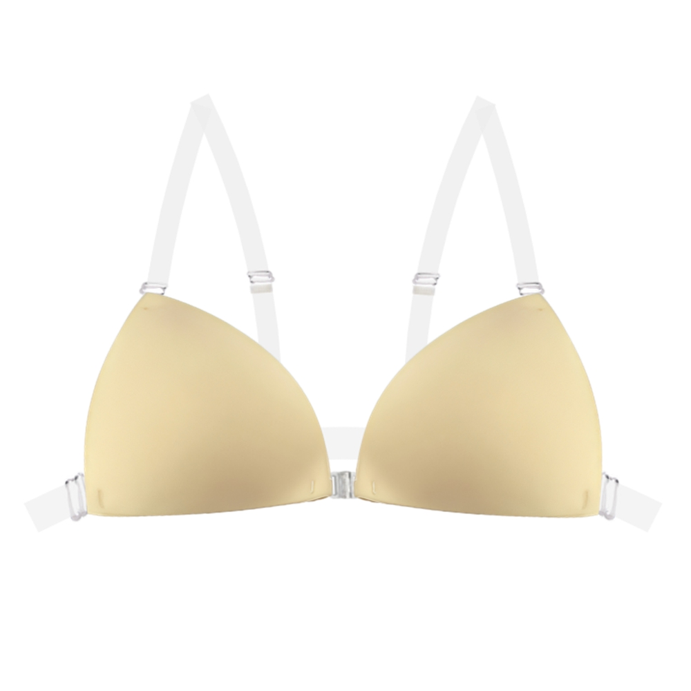 여성용 스티키 브라, 백리스 웨딩드레스용 실리콘 플런지 - Push Up Bra Padded 리뷰 및 가격